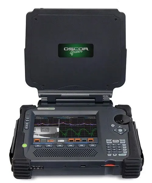 OSCOR Green spectrum analyzer used during a TSCM bug sweep